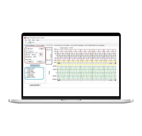 Software análisis de datos - SVA - Doble-Megger - de red eléctrica / Ethernet / para red Ethernet