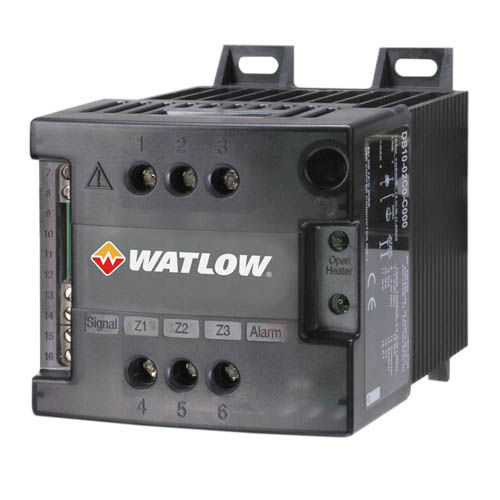 Controlador de potencia SCR - DIN-A-MITE® B - Watlow Electric Manufacturing Company - trifásico / monofásico / en riel DIN
