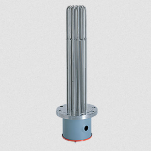 Calentador de inmersión con brida - Watlow Electric Manufacturing Company - de acero inoxidable