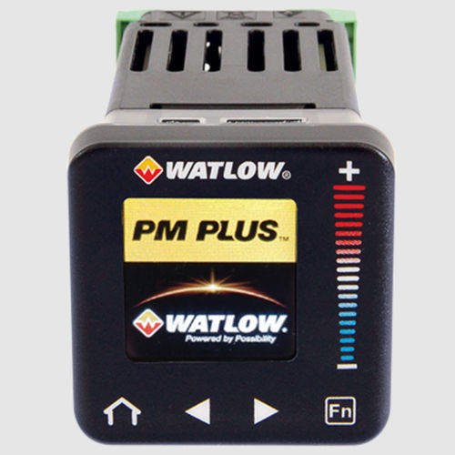 Controlador PID en riel DIN - PM PLUS™ - Watlow Electric Manufacturing Company - para montaje sobre panel / Bluetooth