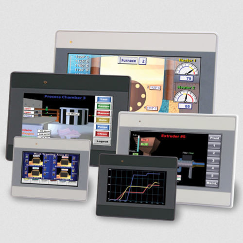 Terminal de operador con pantalla táctil resistiva - EM series - Watlow Electric Manufacturing Company - empotrable / 800 x 480 / 480 x 272