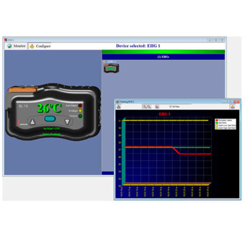 Software de interfaz - EHG® SL10 - Watlow Electric Manufacturing Company - de control de temperatura / centralizado / Windows