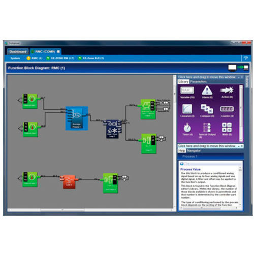Software de mando - COMPOSER® - Watlow Electric Manufacturing Company - de edición / de puesta en servicio / Ethernet