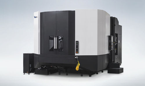 Centro de mecanizado CNC 3 ejes - HS series  - WIA - horizontal / 40 herramientas / 60 herramientas
