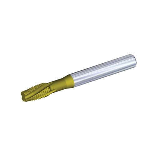 Macho de roscar para orificios de paso - T320M series - Kennametal - de mano / monobloque / con estrías helicoidales