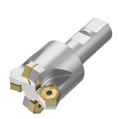 Fresa de dos cortes - Dodeka™ KSHR40D0 series - Kennametal - de plaquitas intercambiables / para planear / de ángulos
