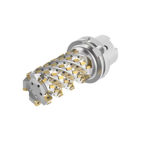 Fresa de ángulos - Harvi™ Ultra 8X - Kennametal - de plaquita / de desbaste / de acabado