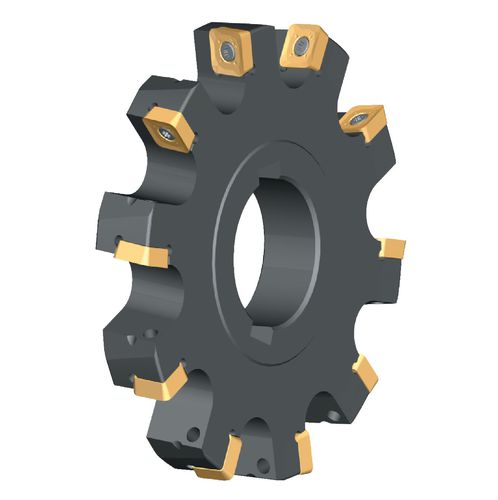 Fresa tres cortes - KSSM™  - Kennametal - de plaquitas intercambiables / de ranurado / para corte