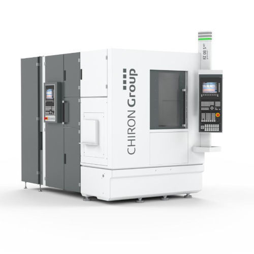 Centro de torneado-fresado CNC - 08 series - CHIRON Group SE - vertical / 5 ejes / de columna