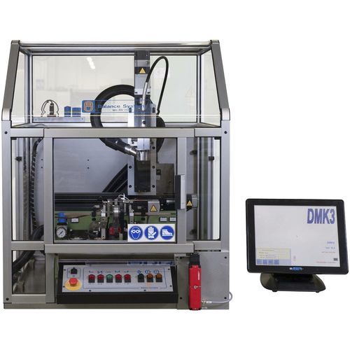 Máquina equilibradora semiautomático - DMK3 - Balance Systems S.r.l - vertical / dinámico / para rotor de motor eléctrico