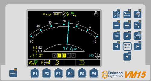 Sistema de control para rectificadora - VM15 - Balance Systems S.r.l - de proceso / digital
