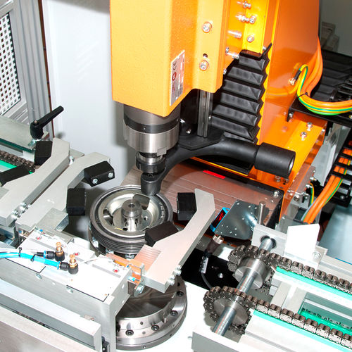 Máquina equilibradora vertical - VUBK50-UF-A-1ST - CEMB - estático / para polea / automático