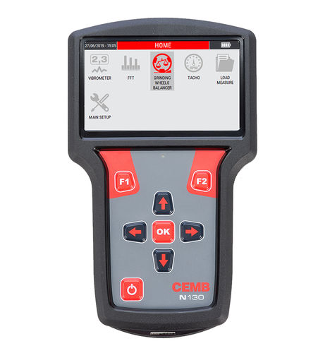 Vibrómetro para vigilancia de máquina - N130-GL - CEMB - para equilibrado / portátil / digital