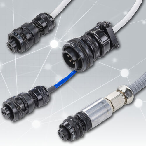 Conector de datos - CEMB - recto / de cables / de vigilancia