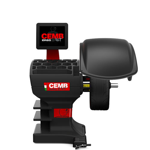 Equilibradora de ruedas para coche - ER85 2-HIT - CEMB - con pantalla táctil