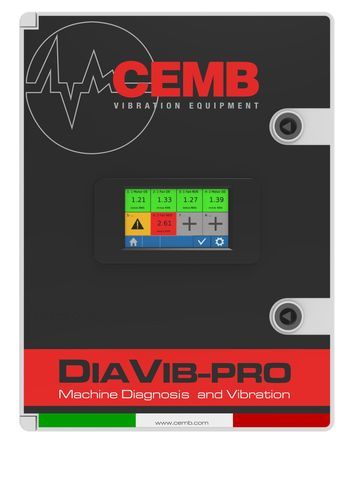 Sistema de supervisión de vibraciones - DIAVIB - PRO - CEMB - de proceso / de medición / de mantenimiento predictivo
