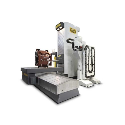 Mandrinadora-fresadora CNC - CASTEL - FPT INDUSTRIE - horizontal / T columna / 3 ejes