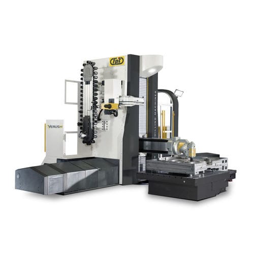 Fresadora CNC horizontal - VERUS 250/360 - FPT INDUSTRIE - 5 ejes / de columna / para la industria del molde