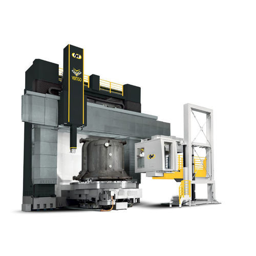 Centro de torneado CNC - VERTIGO - FPT INDUSTRIE - vertical / 4 ejes / hidrostático