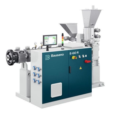 Extrusora de un husillo - E-GO R - Bausano S.p.A - de reciclado / para HDPE / para LDPE