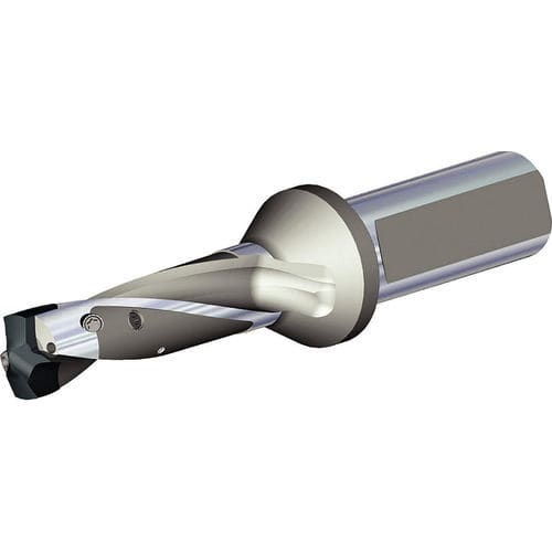 Broca de plaquita - 6572091 - Widia Manchester - para acero inoxidable / para materiales no ferrosos / con fluido de refrigeración interno