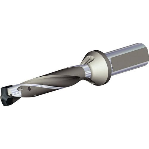 Broca de plaquita - 6572125 - Widia Manchester - para acero inoxidable / con fluido de refrigeración interno / modular