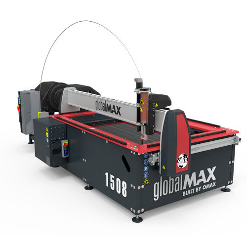 Máquina de corte con chorro de agua abrasivo - GLOBALMAX 1508 - OMAX - para metal / para material plástico / para materiales compuestos