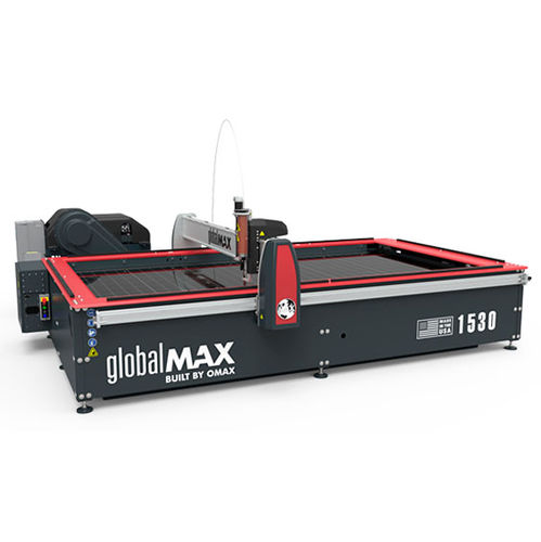 Máquina de corte con chorro de agua abrasivo - GLOBALMAX 1530 - OMAX - para materiales compuestos / para metal / para material plástico