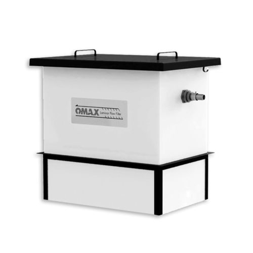 Filtro de agua - OMAX - de bolsa / para máquina de corte / para aplicaciones sanitarias