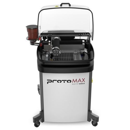 Máquina de corte con chorro de agua abrasivo - ProtoMAX - OMAX - para aluminio / para titanio / para piedra