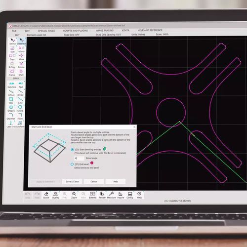 Módulo software de visualización - IntelliMAX - OMAX - de programación / de nesting / de ERP