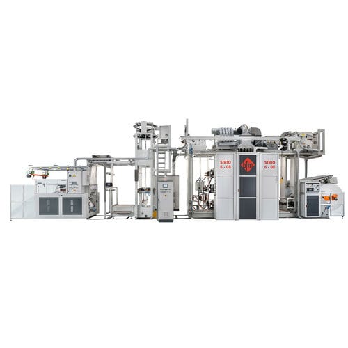 Prensa flexográfica stack - SIRIO series - bfm S.r.l., Costruzione Macchine per Materie Plastiche - de 6 colores / de 2 colores / de 4 colores