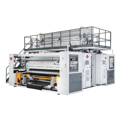 Enrolladora de film - NW 477 - bfm S.r.l., Costruzione Macchine per Materie Plastiche - automática
