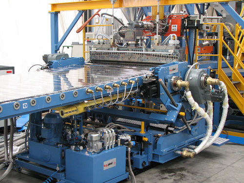 Línea de extrusión de placas - B.G. PLAST S.r.l. - para PET / para PC / para PMMA