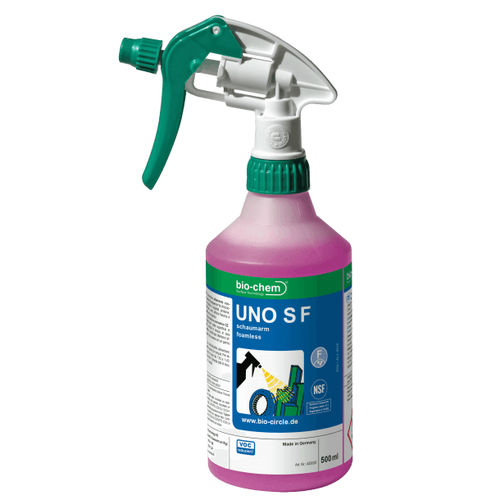 Detergente a base de agua - UNO S F - Bio-Circle Surface Technology GmbH - para plástico / para acero inoxidable / para acero