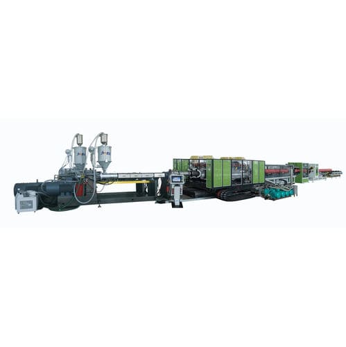Línea de producción para tubos corrugados - Jwell Extrusion Machinery Co., Ltd., Shanghai - de tubos de drenaje / de conductos de alcantarilla / para tubo de PVC