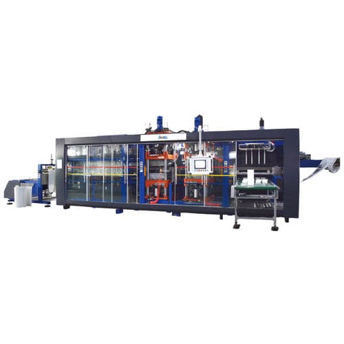 Termoformadora alimentada por rodillo - HW-850 - Jwell Extrusion Machinery Co., Ltd., Shanghai - para embalajes / totalmente automática / de vacío