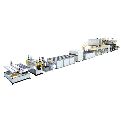 Línea de extrusión multicapas - JWS series - Jwell Extrusion Machinery Co., Ltd., Shanghai - monoestrato / con pantalla táctil / controlada por PLC