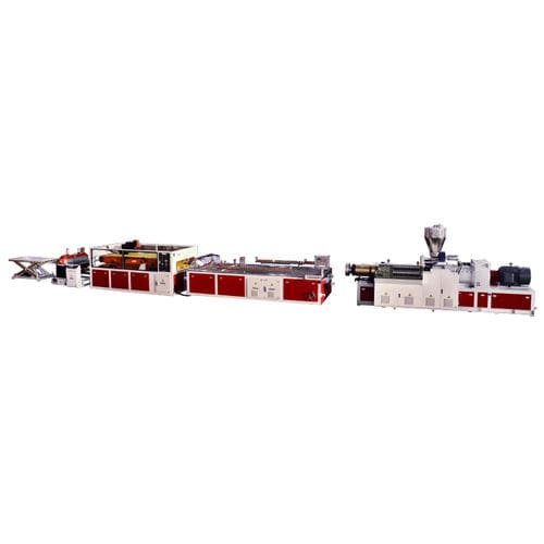 Línea de extrusión refrigerada con agua - SJZ series - Jwell Extrusion Machinery Co., Ltd., Shanghai - de doble tornillo / de doble tornillo cónico / de paneles