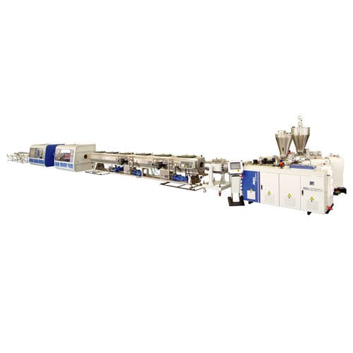 Línea de coextrusión 3 capas - JWG series - Jwell Extrusion Machinery Co., Ltd., Shanghai - para tubo de PVC / para PVC