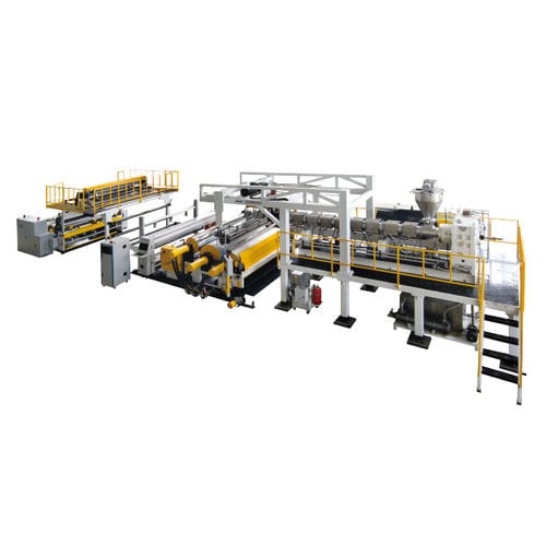 Línea de extrusión multicapas - JWS series - Jwell Extrusion Machinery Co., Ltd., Shanghai - de película plana / para EVA
