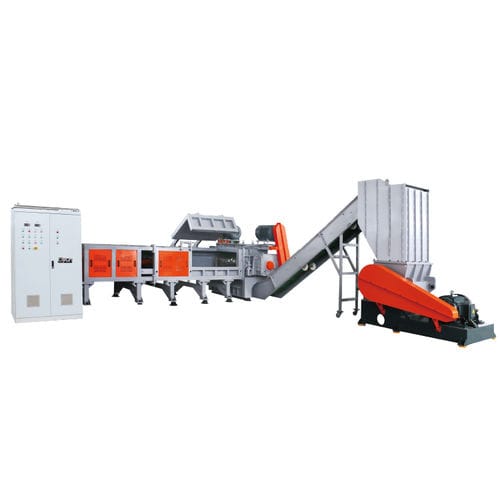 Destrozador de 1 eje - DYSSQ sereis - Jwell Extrusion Machinery Co., Ltd., Shanghai - de desechos / de plástico / de cizalla rotativa