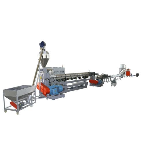 Línea de extrusión refrigerada con agua - JWL - Jwell Extrusion Machinery Co., Ltd., Shanghai - con refrigeración por aire / de laboratorio / para peletización