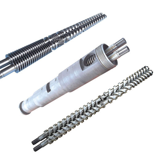 Cilindro para extrusión de dos husillos - Jwell Extrusion Machinery Co., Ltd., Shanghai - resistente al desgaste por abrasión / resistente a la corrosión
