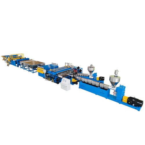 Línea de producción de paneles - JWS1 - Jwell Extrusion Machinery Co., Ltd., Shanghai - automática / continua / de alta velocidad