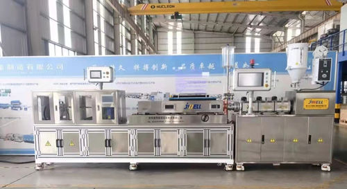 Línea de extrusión de tubos - Jwell Extrusion Machinery Co., Ltd., Shanghai - para PTFE