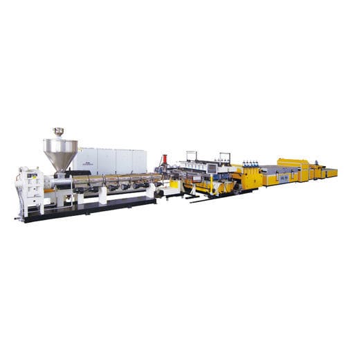 Línea de extrusión de paneles - JWS1 series - Jwell Extrusion Machinery Co., Ltd., Shanghai - para PP / para PE