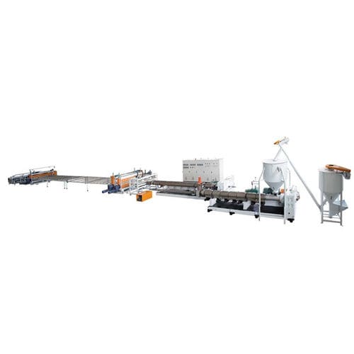 Línea de extrusión de doble tornillo - XPS series - Jwell Extrusion Machinery Co., Ltd., Shanghai - de paneles / para PSE / de films expandidos con CO2