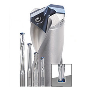 Broca monobloque - AQDEXVF series - NACHI America - multiusos / de carburo / 3D/5D