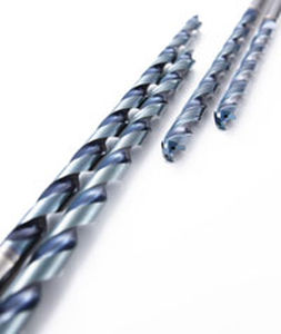 Broca para orificios profundos - AQDEXOH series - NACHI America - monobloque / multiusos